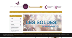 Desktop Screenshot of mademoiselleyou.com